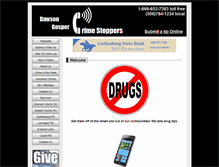 Tablet Screenshot of dawsoncounty.crimestoppersweb.com