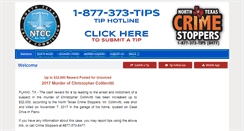 Desktop Screenshot of ntcc.crimestoppersweb.com