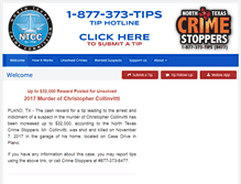 Tablet Screenshot of ntcc.crimestoppersweb.com