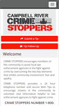 Mobile Screenshot of campbellriver.crimestoppersweb.com