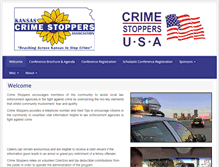 Tablet Screenshot of kansasassociation.crimestoppersweb.com