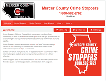 Tablet Screenshot of mercercounty.crimestoppersweb.com