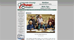 Desktop Screenshot of coloradocounty.crimestoppersweb.com