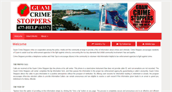 Desktop Screenshot of guam.crimestoppersweb.com