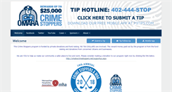 Desktop Screenshot of omaha.crimestoppersweb.com