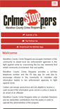 Mobile Screenshot of marathoncounty.crimestoppersweb.com