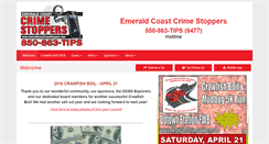 Desktop Screenshot of emeraldcoast.crimestoppersweb.com
