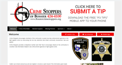 Desktop Screenshot of bossiercity.crimestoppersweb.com